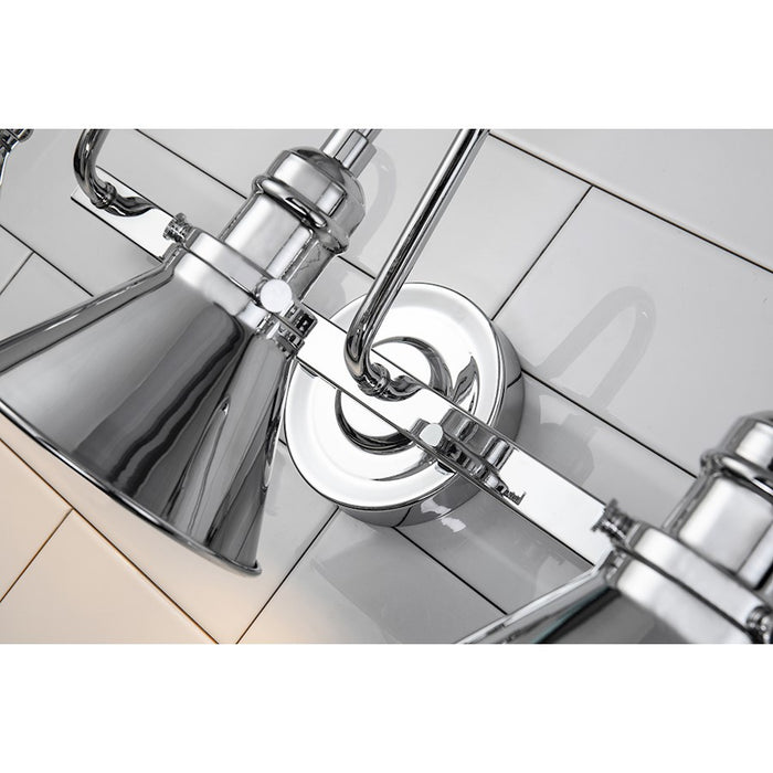 Lucas McKearn Provence 3 Light Bath/Vanity, Polished Chrome