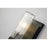 Lucas McKearn Navarre 1 Light Wall Sconce, Black/Grey