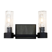 Lucas McKearn Navarre 2 Light Bath/Vanity, Black/Grey - BB91595-2