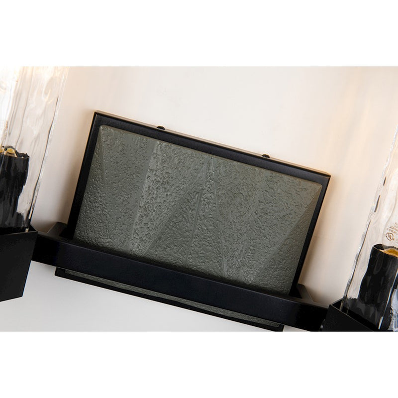 Lucas McKearn Navarre 2 Light Bath/Vanity, Black/Grey