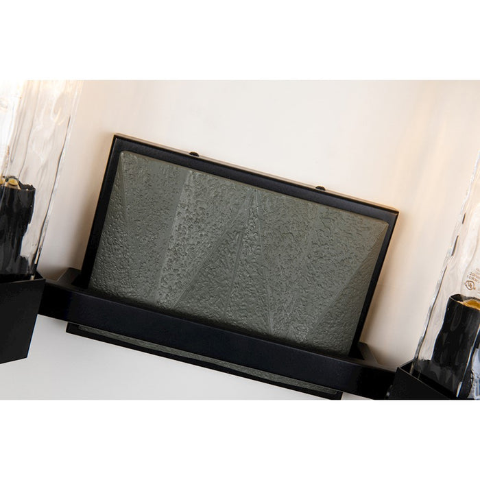 Lucas McKearn Navarre 2 Light Bath/Vanity, Black/Grey