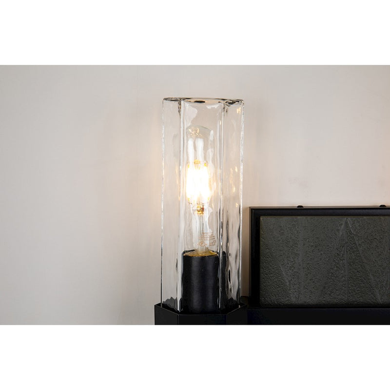 Lucas McKearn Navarre 2 Light Bath/Vanity, Black/Grey