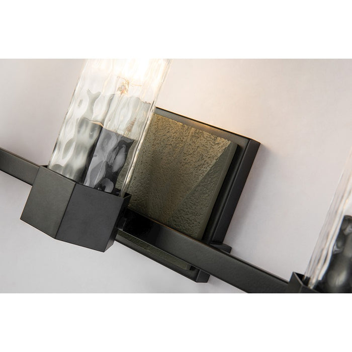Lucas McKearn Navarre 3 Light Bath/Vanity, Black/Grey