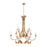 Lucas McKearn Sweet Olive 12 Light Chandelier, Gold - CH1159-12