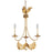Lucas McKearn Sweet Olive 3 Light Chandelier, Distressed Gold - CH1159-3