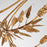Lucas McKearn Palm D'Or 5 Light Chandelier, Gold