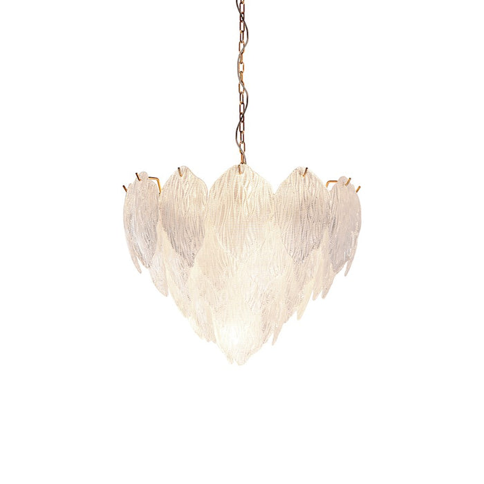 Lucas McKearn Acanthus 7 Light Chandelier, Aged Brass/Gold - CH9081-50