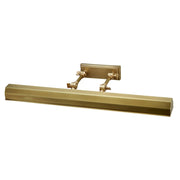 Lucas McKearn Chawton 2 Light Picture Light, Aged Brass - CHAWTONPLL-AB