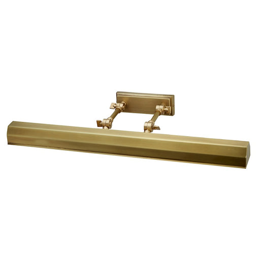 Lucas McKearn Chawton 2 Light Picture Light, Aged Brass - CHAWTONPLL-AB