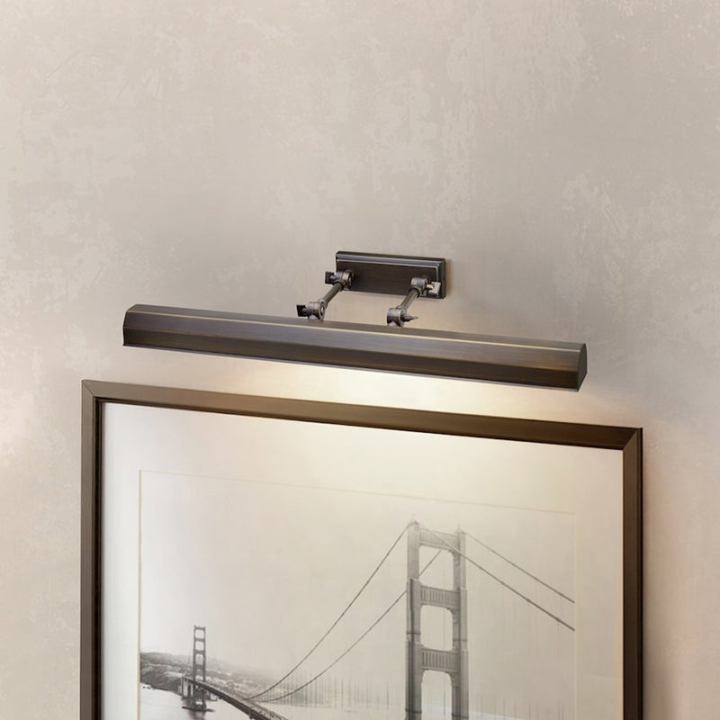 Lucas McKearn Chawton 2 Light Picture Light, Dark Bronze