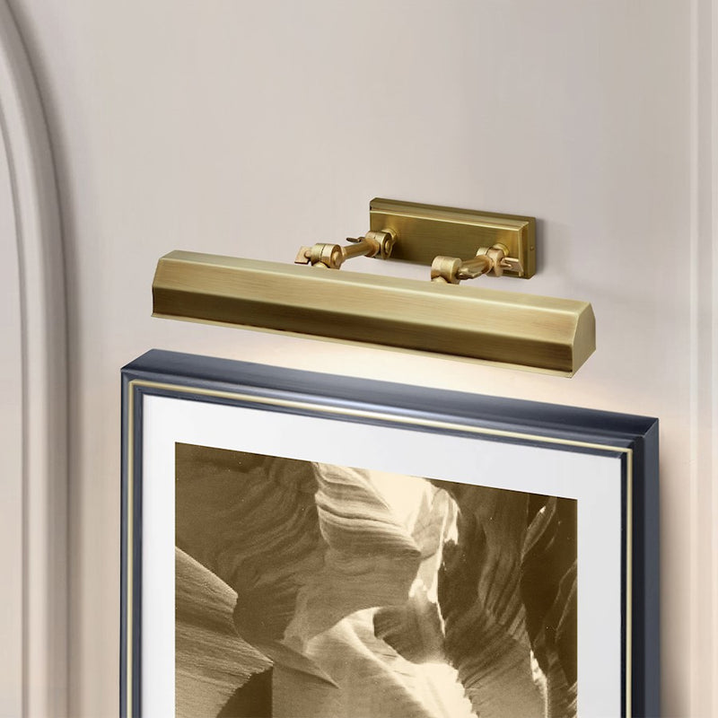 Lucas McKearn Chawton 1 Light 26" Picture Light, Aged Brass