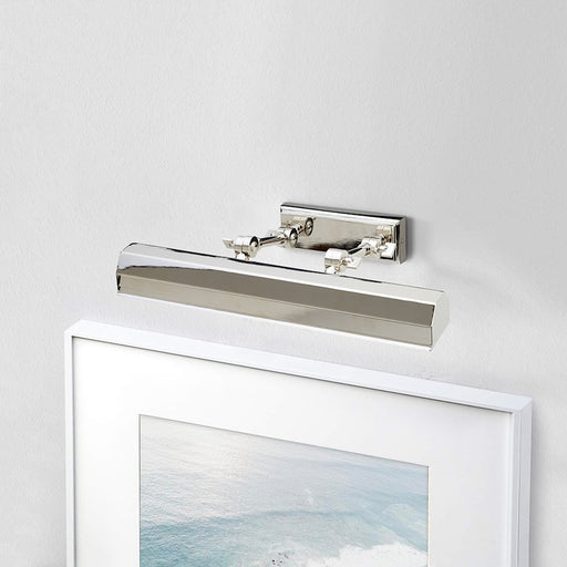 Lucas McKearn Chawton 1 Light 26" Picture Light, Polished Nickel