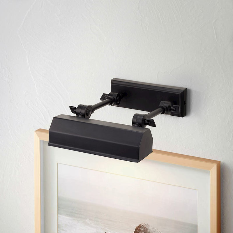 Lucas McKearn Chawton 1 Light 7" Picture Light, Black