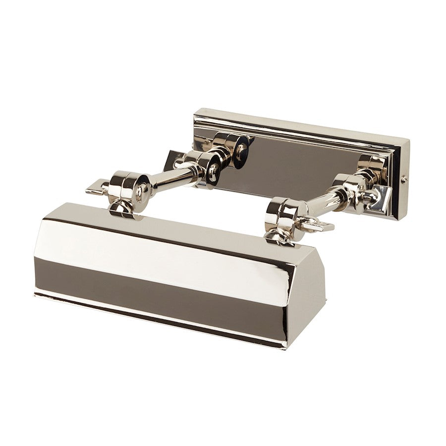 Lucas McKearn Chawton 1 Light 7" Picture Light, Polished Nickel - CHAWTONPLS-PN