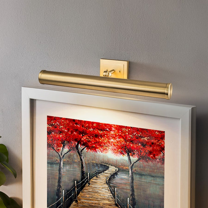 Lucas McKearn Coates 26" Picture Light, Brushed Brass