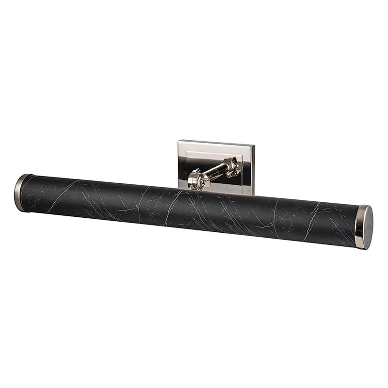 Lucas McKearn Coates 26" Picture Light, Black Marble/Nickel