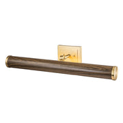 Lucas McKearn Coates 26" Picture Light, Dark Wood/Brass - COATES-PLL-DWF