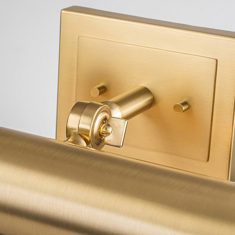 Lucas McKearn Coates 16" Picture Light, Brushed Brass