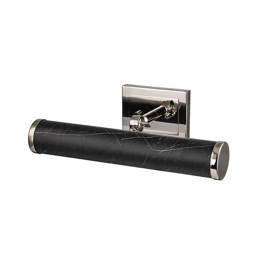 Lucas McKearn Coates 16" Picture Light, Black Marble/Nickel