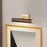 Lucas McKearn Coates 16" Picture Light, Dark Wood/Brass