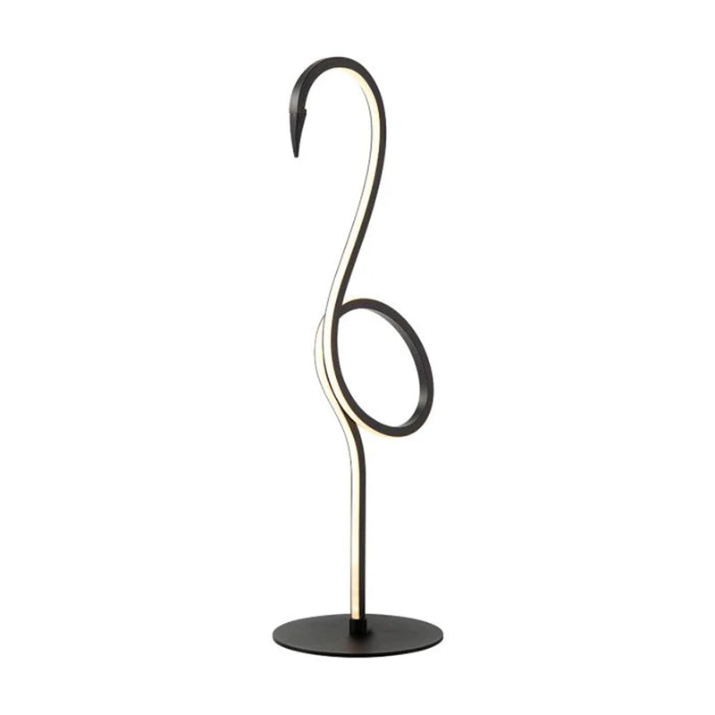 Lucas McKearn Flamingo 1 Light LED Table Lamp, Black - EL-FLAMINGO-TL-BLACK