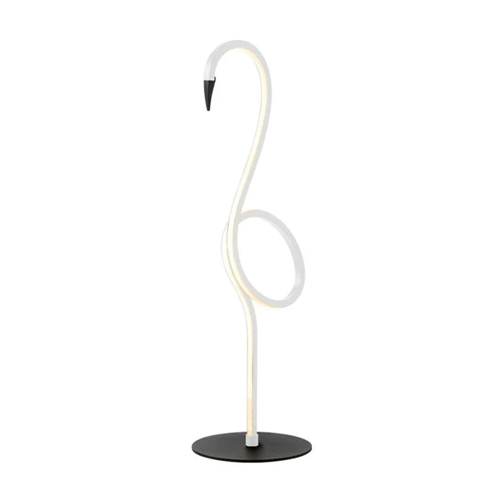 Lucas McKearn Flamingo 1 Light LED Table Lamp, White - EL-FLAMINGO-TL-WHITE