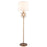 Lucas McKearn Sun King 1 Light Floor Lamp, Gold - FL1009G