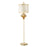 Lucas McKearn Trellis 2Lt Floor Lamp, Putty /Silver Orb Element - FL1183