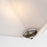 Lucas McKearn Star 2Lt Flush Mount, Silver/WH Inside Etched Outside