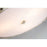 Lucas McKearn Mosaic 3 Light 16" Round Flush Mount, Silver