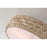 Lucas McKearn Trellis 3Lt Flush Mount, Putty Patina/Silver Orb