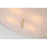 Lucas McKearn Trellis 4Lt Flush Mount, Putty Patina/Silver Orb