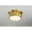 Lucas McKearn Epsilon 3 Light Flush Mount, Aged Brass - FM1300AGB-17