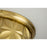 Lucas McKearn Epsilon 3 Light Flush Mount, Aged Brass