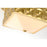 Lucas McKearn Alpha 4 Light Flush Mount, Aged Brass