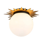 Lucas McKearn Soleil 3 Light LED Flush Mount, Wzc/Gold - FM90417G-15