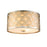 Lucas McKearn Arabella 2 Light Flush Mount, Antique Silver - GN-ARABELLA-F-S