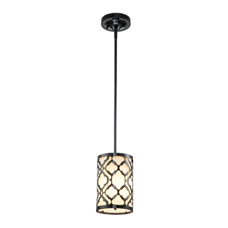 Lucas McKearn Arabella 1 Light Mini Pendant, Black - GN-ARABELLA-MP-BLK