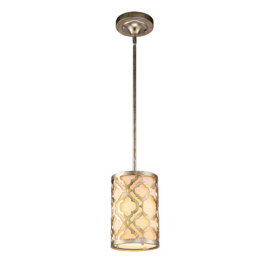 Lucas McKearn Arabella 1 Light Pendant, Antique Silver - GN-ARABELLA-MP-S