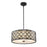 Lucas McKearn Arabella 3 Light Pendant, Black - GN-ARABELLA-P-L-BLK