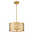 Lucas McKearn Arabella 2 Light Pendant, Distressed Gold - GN-ARABELLA-P-M