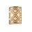 Lucas McKearn Arabella 1 Light Sconce, Distressed Gold - GN-ARABELLA1
