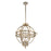 Lucas McKearn Lemuria 3 Light Foyer Fixture, Antique Gold
