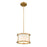 Lucas McKearn Lemuria 1 Light Pendant, Antique Gold - GN-LEMURIA-MP