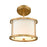 Lucas McKearn Lemuria 1 Light Pendant, Antique Gold