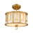 Lucas McKearn Lemuria 2 Light Pendant, Antique Gold