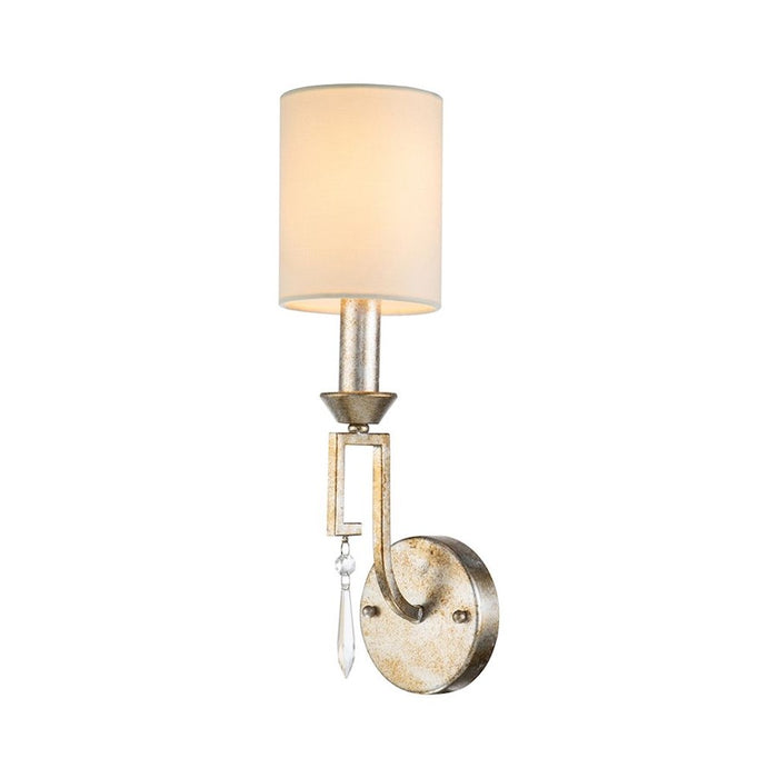Lucas McKearn Lemuria 1 Light Wall Sconce, Antique Gold
