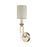 Lucas McKearn Lemuria 1 Light Wall Sconce, Antique Gold