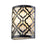 Lucas McKearn Arabella 1 Light Sconce, Black - GRABELLA1-BLK