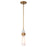 Lucas McKearn Kristy 1 Light Pendant, Distressed Gold/Opal - MP30208G-1